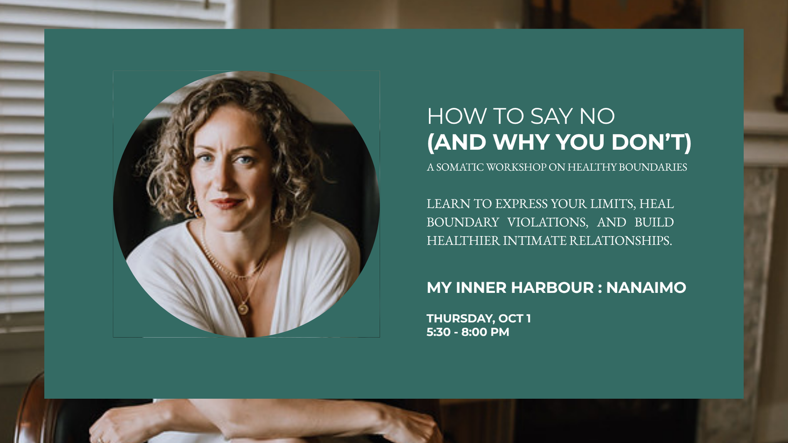 Workshop: How to Say No